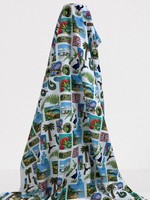 NZ Adventures Kiwiana Printed Cotton