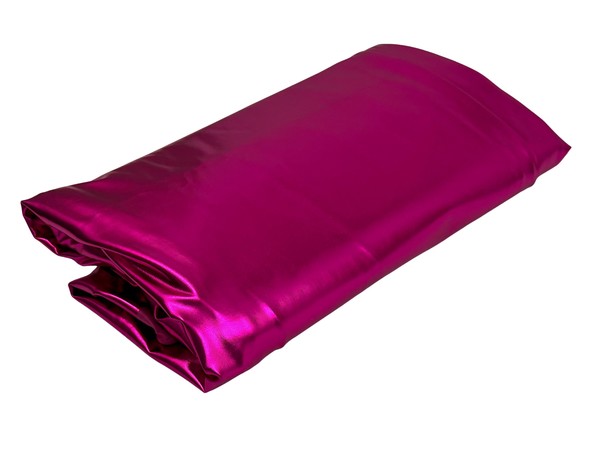 Hot Pink Foil Lycra Knit