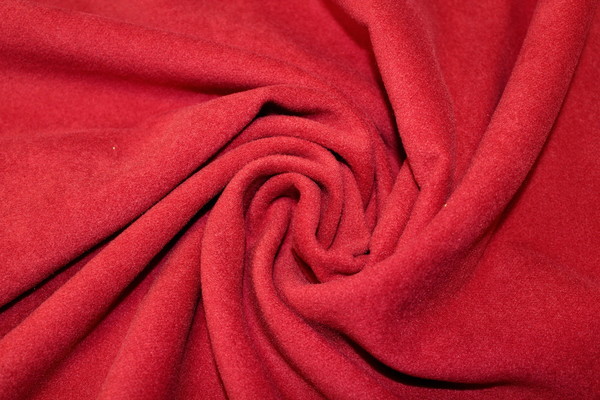 Winter Weight Wool Blend - Winter Red
