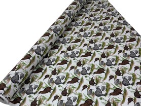 Native Treasures - Kiwi Kiwiana Cotton