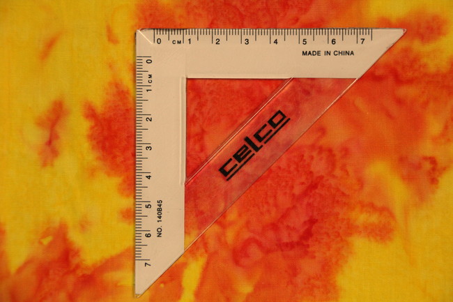 Citrus & Red Tones Batik Cotton