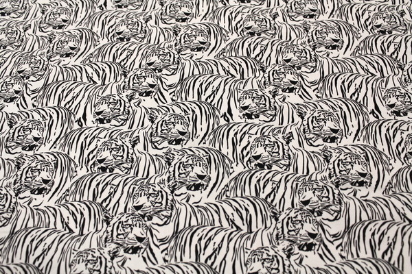 Tiger Jungle Printed Cotton