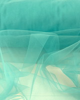 Vintage Turquoise Fairy Floss Tulle