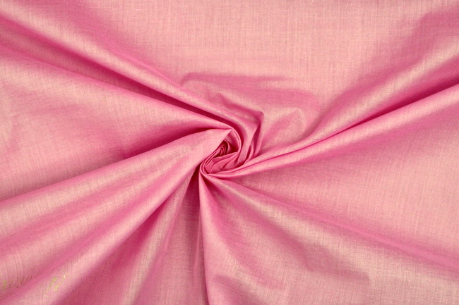 Bright Pink Cotton Voile