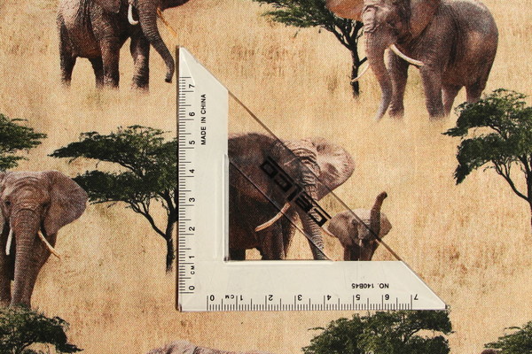 Elephant - African Safari Premium Cotton