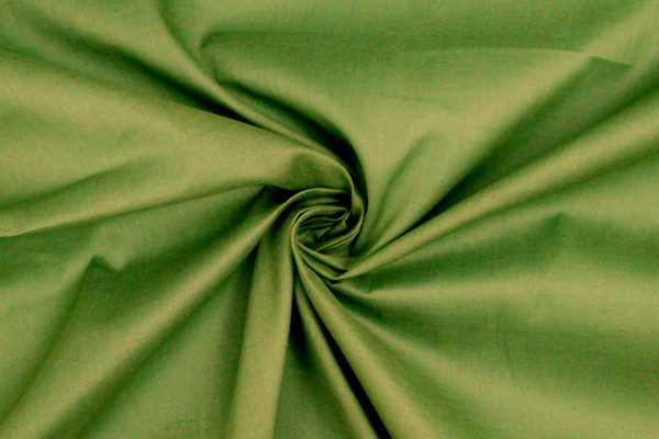 Moss Green Cotton Voile