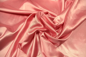 Coral Pink Satin Lining