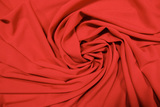 Red Stretch Chiffon