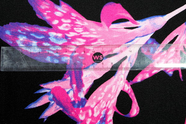 Lush Garden Lightweight Polyester Crepe