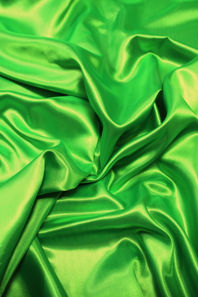Lime Green Satin Lining