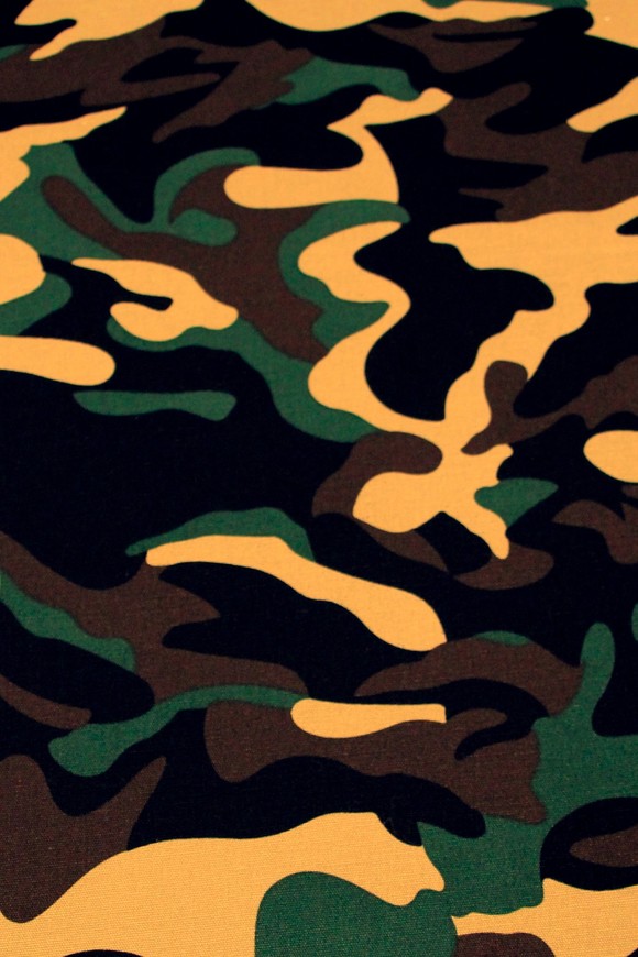 Army Traditional Camo Cotton Drill 