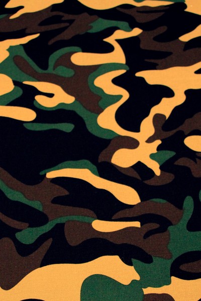 Army Traditional Camo Cotton Drill 