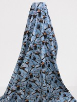 Native Treasures - Fantail Kiwiana Cotton