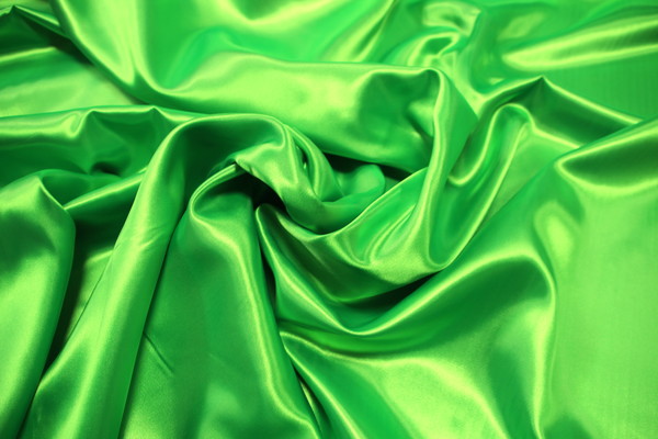 Lime Green Satin Lining