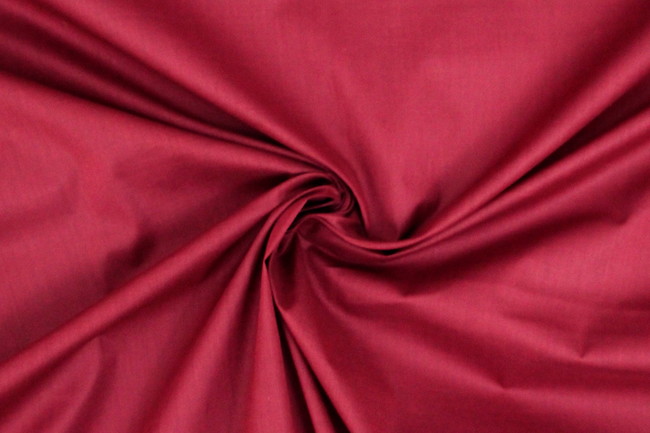 Burgundy Cotton Voile