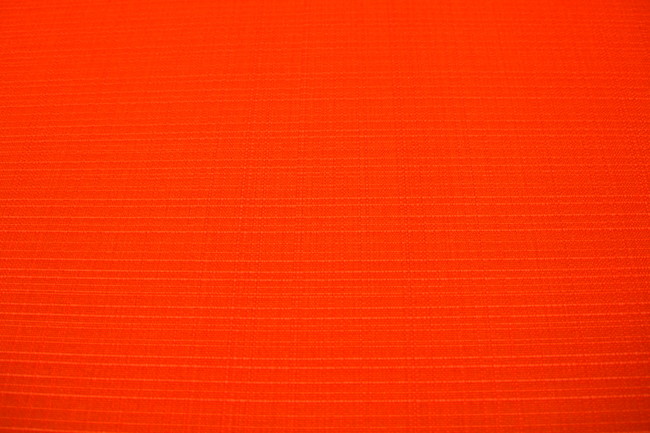 Fluoro Orange Slub Waterproofed & UV Coated Canvas