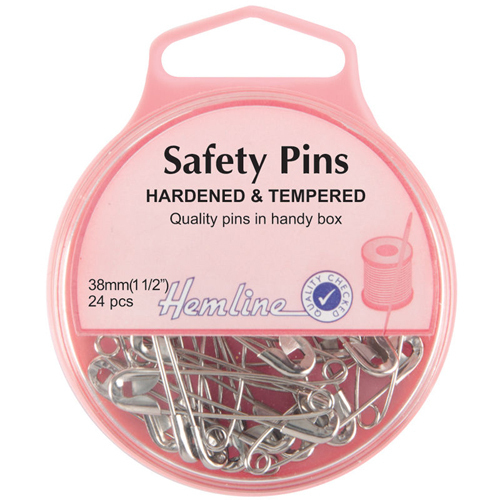 Curved Safety Pins - Size 0 x 100
