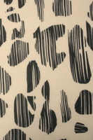 Caper Green on Ivory Graphic Printed T-Shirt Knit