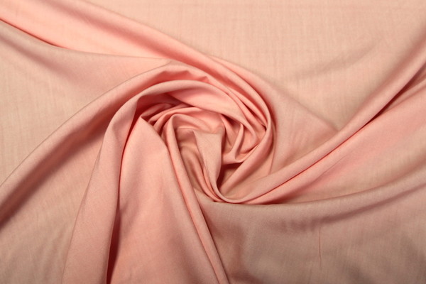 Pale Pink Blush Plain Rayon