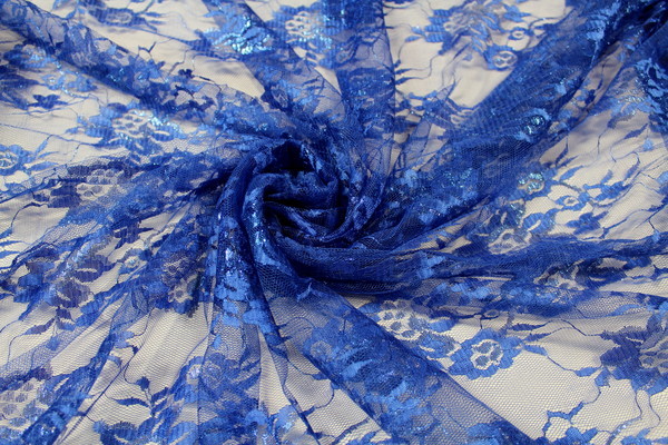 Lovely Royal Blue Lace
