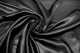 Satin Backed Crepe - Black