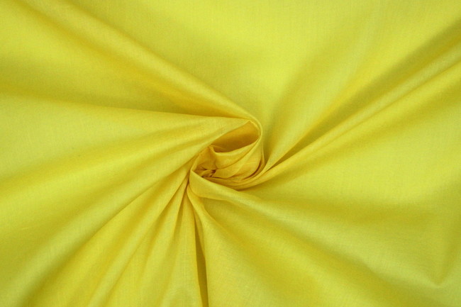 Sunshine Yellow Cotton Voile