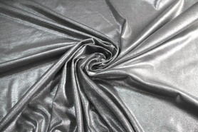 Shimmering Silver Foiled Black Ponti de Roma