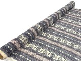 Multi Floral Panels on Cream Printed Chiffon