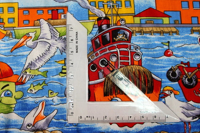 Tug-Boat Printed Cotton