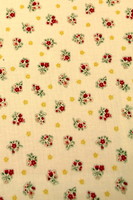 Mini Flowers on Cream