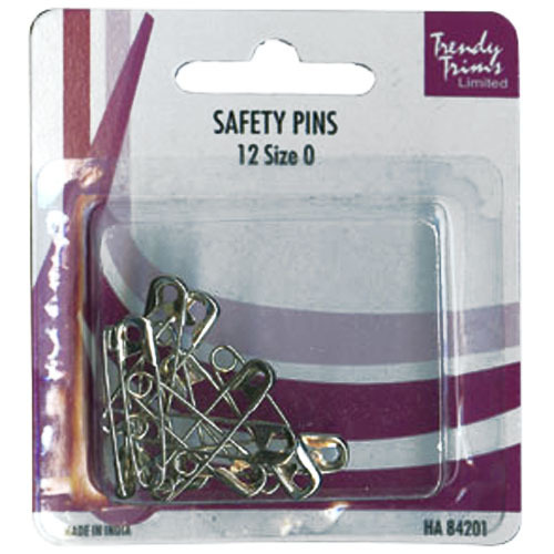 Safety Pins - Nickel