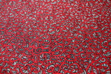 Red - Te Koripi Wae O Maui Design Kiwiana Cotton