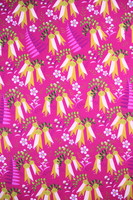 Summer Garden Kowhai Kiwiana Printed Cotton