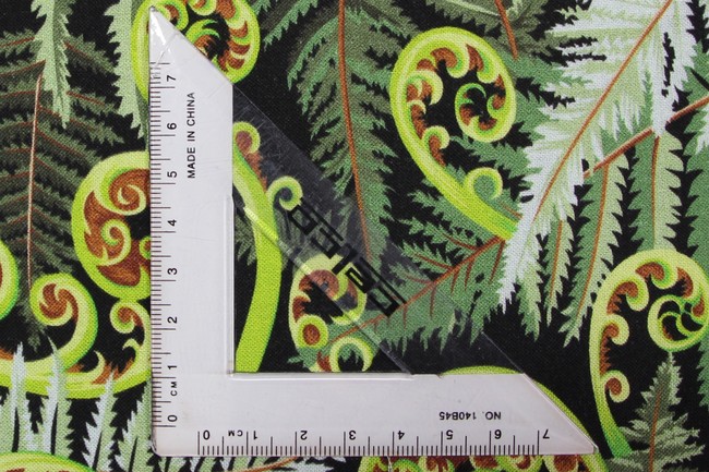 Ferns - Extra Wide, Kiwiana 100% Cotton Backer