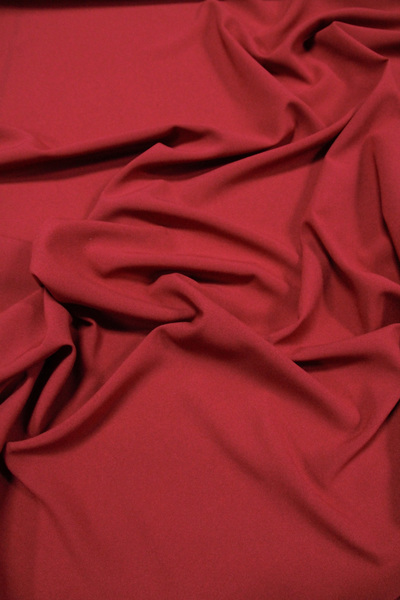 Cherry Stretch Chiffon