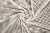White Eyelet Sports Mesh