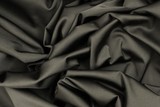 Charcoal De-lustered Cotton/Spandex Sateen