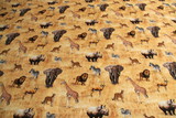 African Safari Animals Premium Cotton