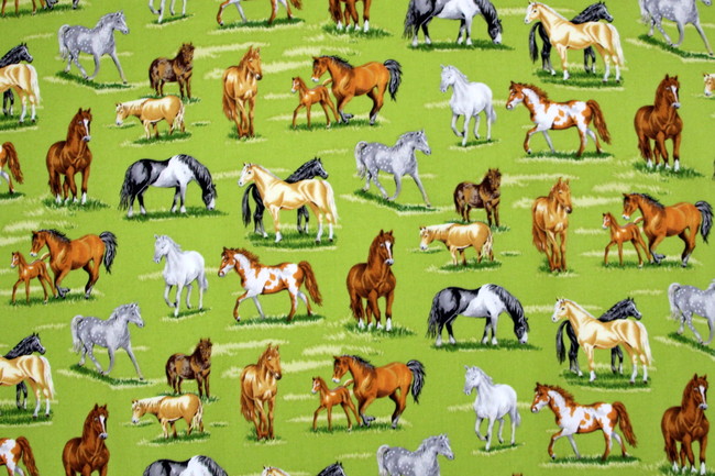 Country Horses Premium Cotton