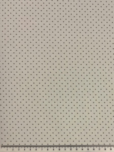 Grey Spot Printed Cotton