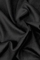 Black Wool Melton