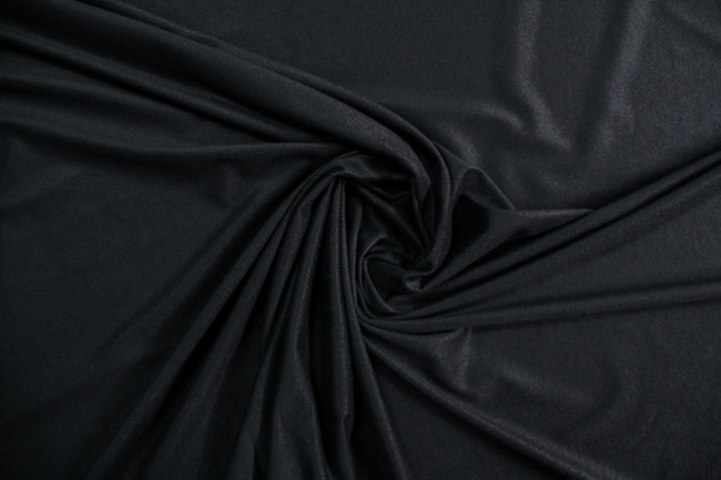 Black Thermoline Brushed Polyester 