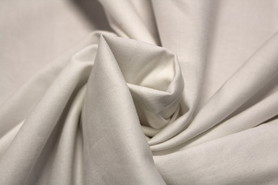 Off White Stretch Cotton