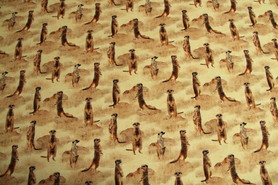 Meerkat - African Safari Premium Cotton