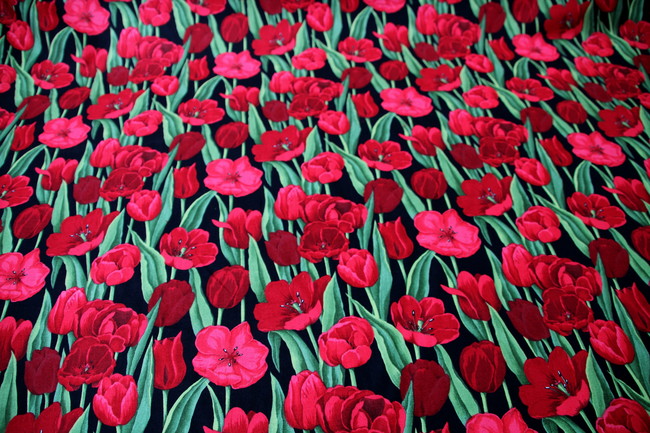 All Over Tulips Cotton