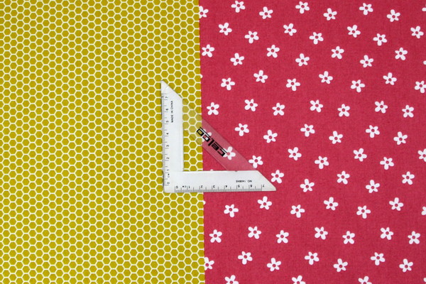 Wildflower Honey Sectioned Printed Cotton